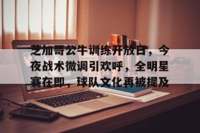 包含芝加哥公牛训练开放日，今夜战术微调引欢呼，全明星赛在即，球队文化再被提及的词条-乐竞体育平台